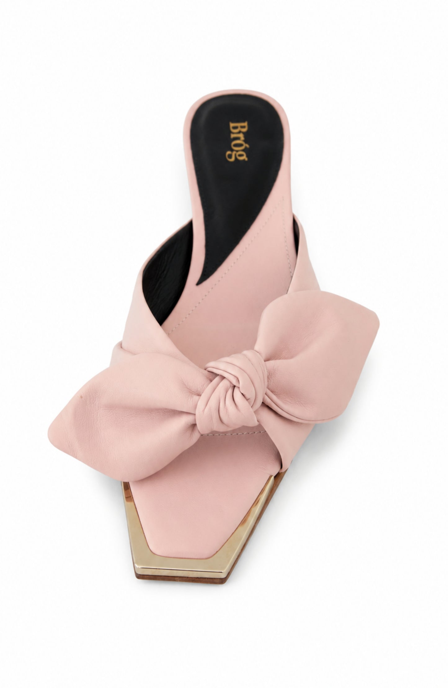 Fiona Mule in Dusky Pink