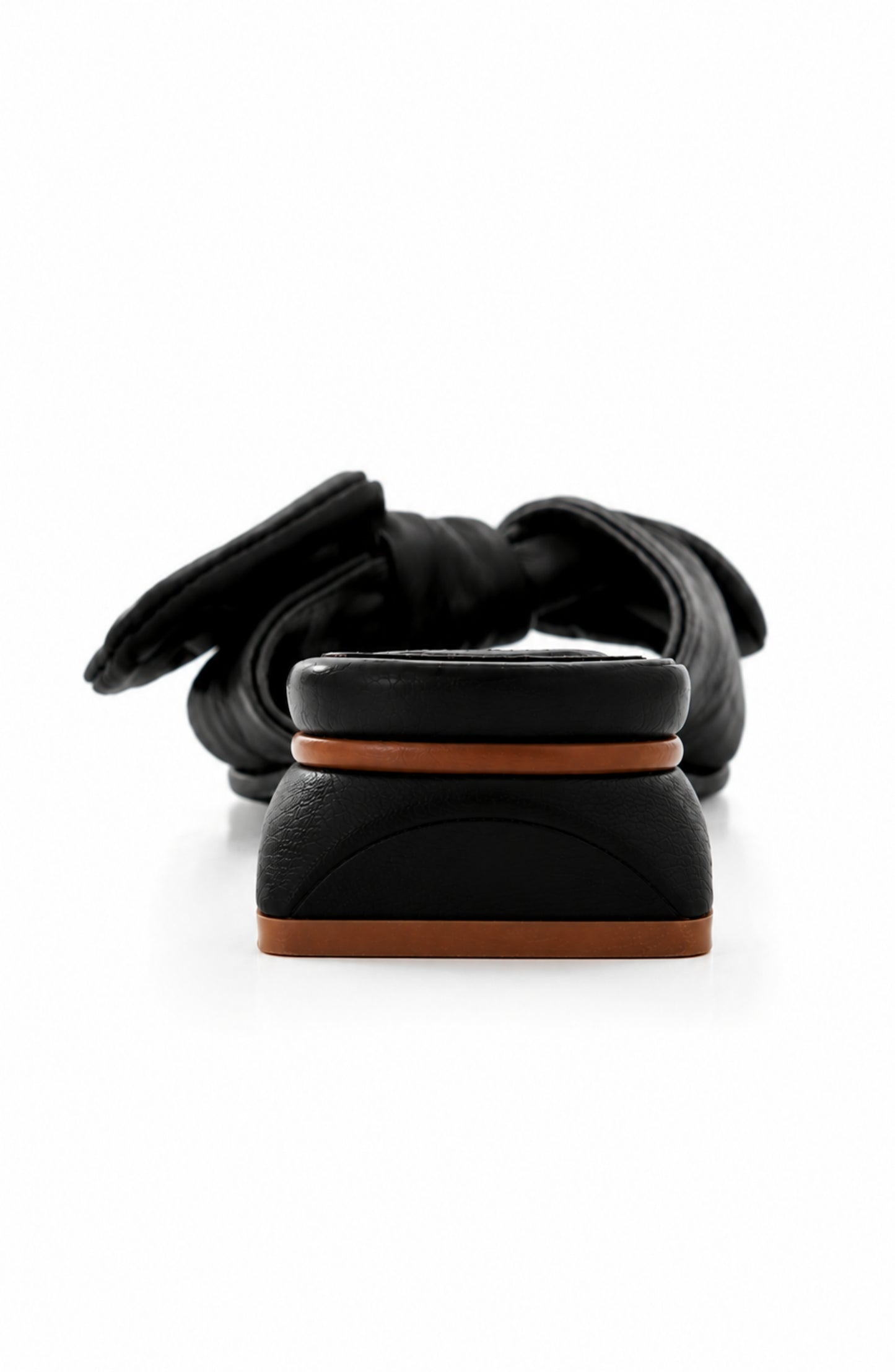 Fiona Mule in Jet Black