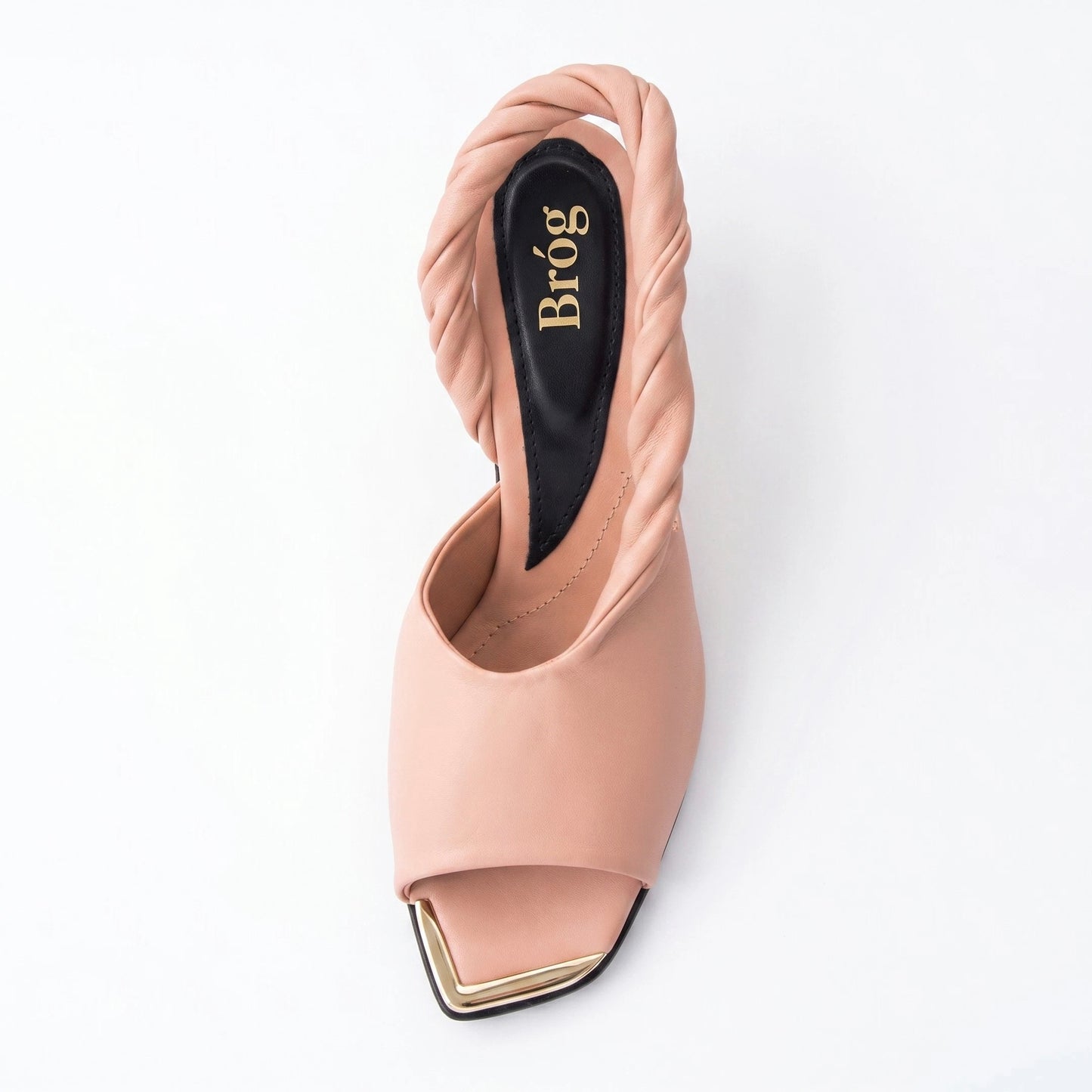 Orla twisted Strap - Dusky Pink