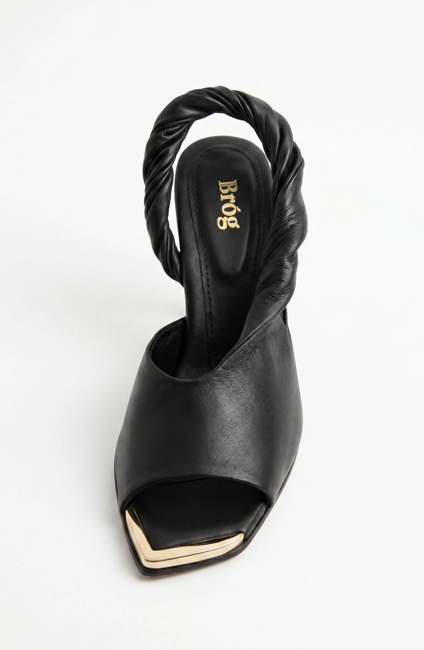 Orla twisted Strap - Jet Black