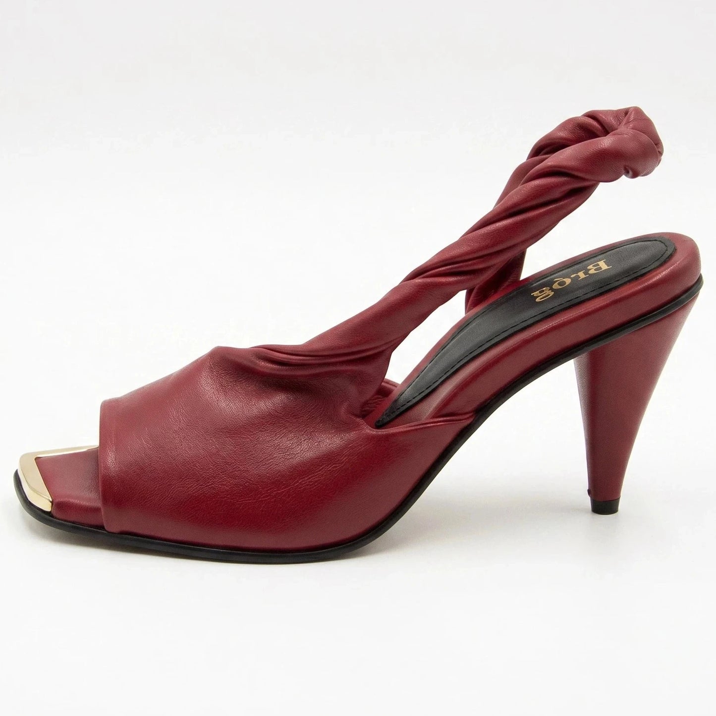 Orla twisted Strap - Merlot