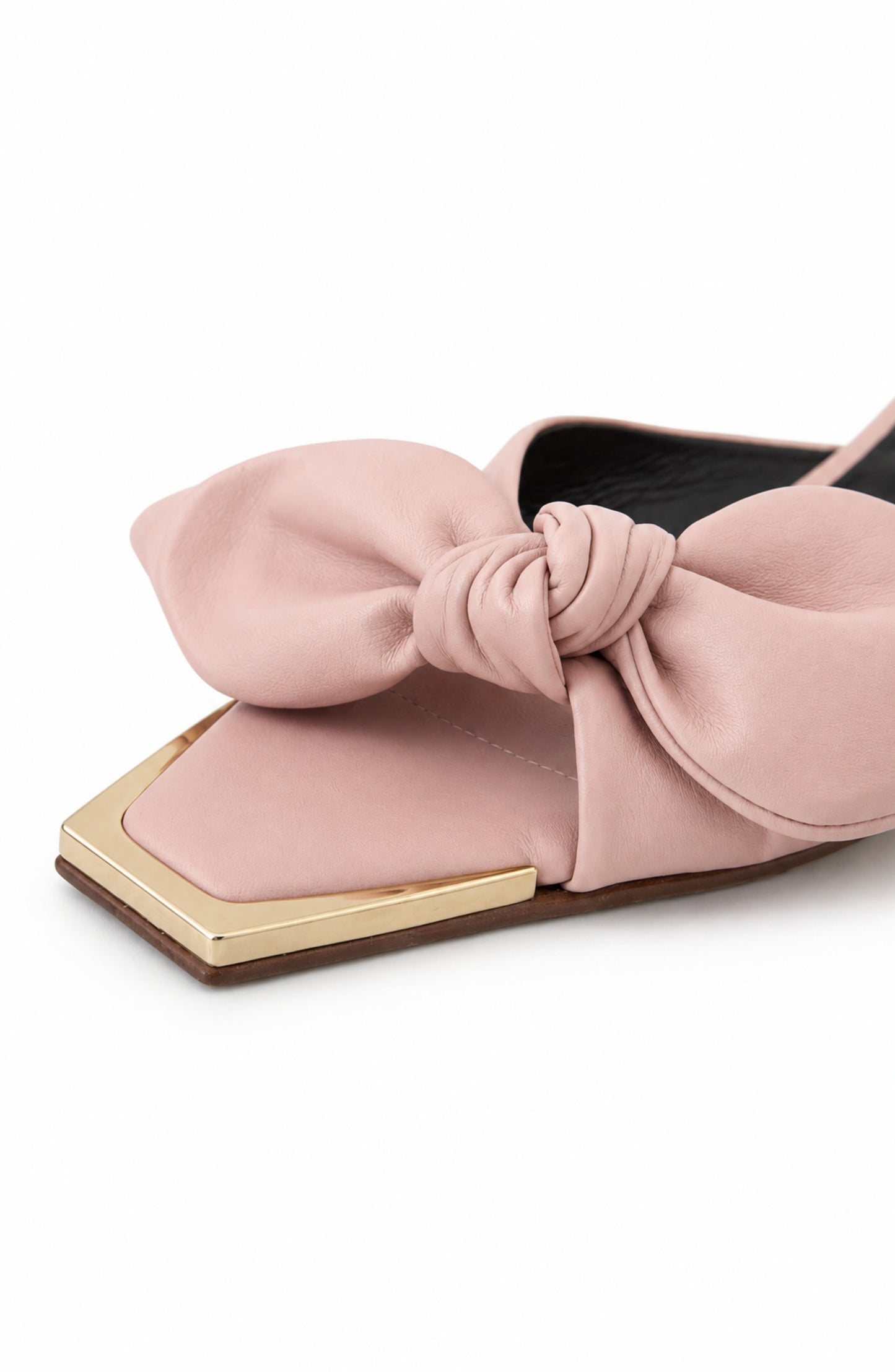 Fiona Mule in Dusky Pink - Sample